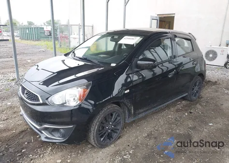 2020 Mitsubishi Mirage Gt/Le z USA, uszkodzony, nr VIN ML32A5HJ2LH010683